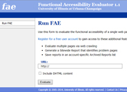 Functional Accessibility Evaluator