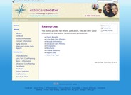 Eldercare Locator Resources
