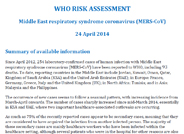 MERS-CoV Risk Assessment