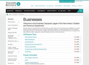 Taxation & Revenue Service Business Section