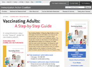 Vaccinating Adults:  A Step-by-Step Guide