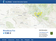 InciWeb is an interagency all-risk incident information management system. This page contains information about the Woodbury Fire. 