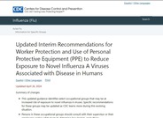 CDC - PPE for Workers