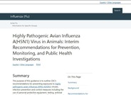 CDC - Interim Recommendations