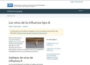 CDC: Los virus de la influenza tipo A (HPAI)