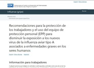 CDC - Equipos de protección individual (EPP) para los trabajadores