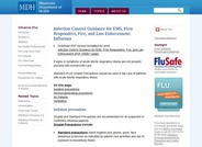 Influenza Infection Control Guidance for First Responders
