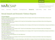 Sexual Abuse & Assault Statistical Reports