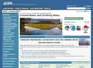 Ground Water and Drinking Water Information