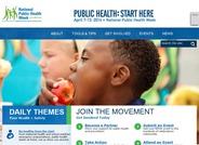 During the first full week of April each year, the American Public Health Association (APHA) brings together communities across the United States to observe National Public Health Week as a time to recognize the contributions of public health and highlight issues that are important to improving our nation.