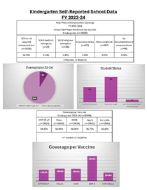 Photo of the health data cover.