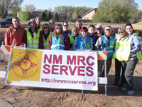 Photo of a group of NM MRC staff while on a pilgrimage.