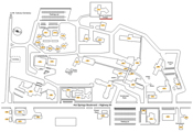 A map of the New Mexico Behavioral Health Institute facility.