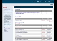 New Mexico Medicaid Provider Portal: Self-Directed Forms