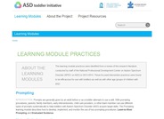 Autism Learning Module Practices