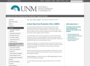 Autism Spectrum Evaluation Clinic