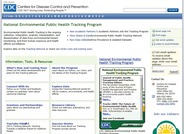 National Environmental Public Health Tracking Program