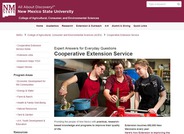 New Mexico State University Cooperative Extension