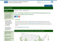 CDC Outbreaks of hepatitis A in multiple states – 2017