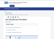 Vaping Information for Healthcare Providers