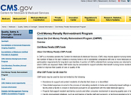 Civil Money Penalty Reinvestment Program