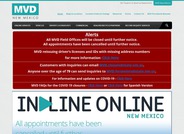 State of New Mexico Motor Vehicle Department