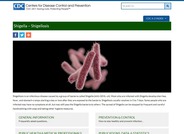Shigellosis is an infectious disease caused by a group of bacteria called Shigella. This Centers for Disease Control web page includes details about Shigella (what it is, prevention and control, publications, data, and statistics). 