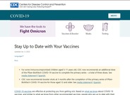CDC Stay Up to Date with Your Vaccines