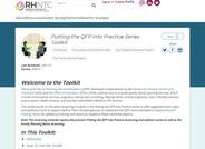 Putting the QFP into Practice Series Toolkit (rhtnc.org)