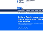 Asthma Quality Improvement: Enhancing Care for Children with Asthma