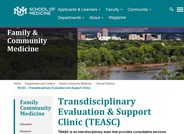 Transdisciplinary Evaluation and Support Clinic (TEASC)