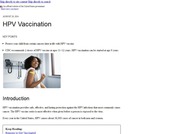 HPV Vaccination | HPV | CDC