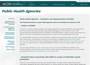 Public Health Agencies - Readiness and Implementation Checklist