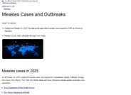 CDC Measles Outbreaks Nationwide