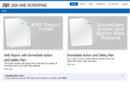 Community Program ANE Reporting System