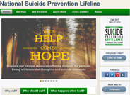 The National Suicide Prevention Lifeline is a 24-hour, toll-free, confidential suicide prevention hotline available to anyone in suicidal crisis or emotional distress.