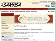 Substance Abuse and Mental Health Services Administration (SAMSHA) Suicide Prevention Resources
