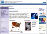 Centers for Disease Control and Prevention (CDC) Suicide Prevention Information and Resources