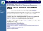 Ozone and Particulate Matter Standards